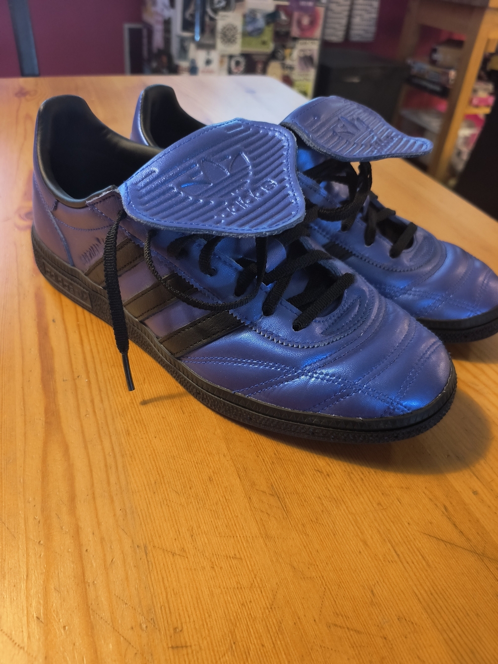 Adidas Spezial Metallic Blue